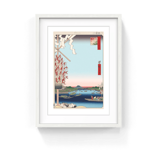 Hiroshige’s 100 Famous Views of Edo: Japonisme Reconsidered—Asakusa River, Great Riverbank, Miyato River, 2025-Takashi Murakami-Pinto Gallery