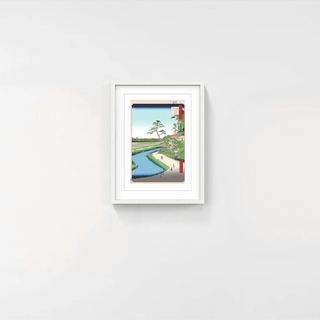 Hiroshige’s 100 Famous Views of Edo: Japonisme Reconsidered—Bashō’s Hermitage and Camellia Hill on the Kanda Aqueduct at Sekiguchi, 2025-Takashi Murakami-Pinto Gallery
