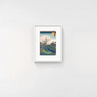 Hiroshige’s 100 Famous Views of Edo: Japonisme Reconsidered—Blossoms on the Tama River Embankment, 2025-Takashi Murakami-Pinto Gallery
