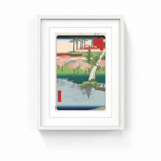 Hiroshige’s 100 Famous Views of Edo: Japonisme Reconsidered—Chiyogaike Pond,Meguro, 2025-Takashi Murakami-Pinto Gallery