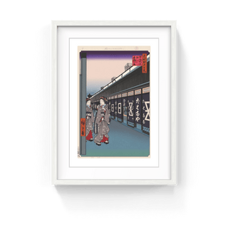 Hiroshige’s 100 Famous Views of Edo: Japonisme Reconsidered—Cotton-Goods Lane,Ōdenma-chō, 2025-Takashi Murakami-Pinto Gallery