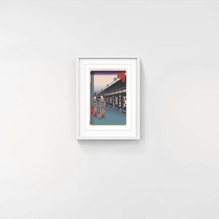 Hiroshige’s 100 Famous Views of Edo: Japonisme Reconsidered—Cotton-Goods Lane,Ōdenma-chō, 2025-Takashi Murakami-Pinto Gallery