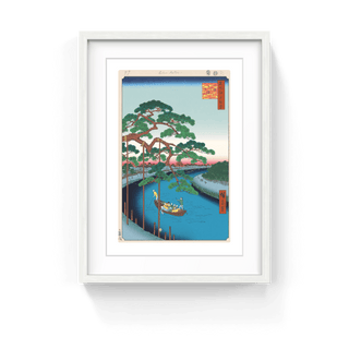 Hiroshige’s 100 Famous Views of Edo: Japonisme Reconsidered—Five Pines, Onagi Canal, 2025-Takashi Murakami-Pinto Gallery