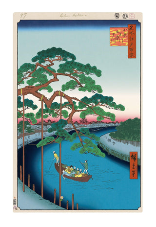 Hiroshige’s 100 Famous Views of Edo: Japonisme Reconsidered—Five Pines, Onagi Canal, 2025-Takashi Murakami-Pinto Gallery