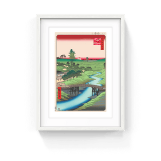 Hiroshige’s 100 Famous Views of Edo: Japonisme Reconsidered—Furukawa River,Hiroo, 2025-Takashi Murakami-Pinto Gallery