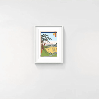 Hiroshige’s 100 Famous Views of Edo: Japonisme Reconsidered—Grandpa’s Teahouse, Meguro, 2025-Takashi Murakami-Pinto Gallery