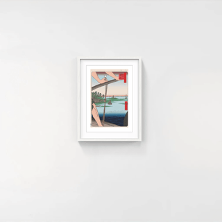 Hiroshige’s 100 Famous Views of Edo: Japonisme Reconsidered—Haneda Ferry and Benten Shrine, 2025-Takashi Murakami-Pinto Gallery