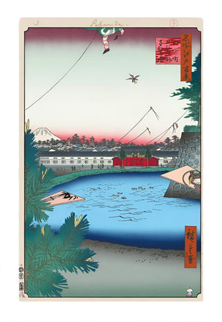 Hiroshige’s 100 Famous Views of Edo: Japonisme Reconsidered—Hibiya and Soto-Sakurada from Yamashita-chō, 2025-Takashi Murakami-Pinto Gallery