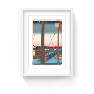 Hiroshige’s 100 Famous Views of Edo: Japonisme Reconsidered—Inari Bridge and Minato Shrine, Teppōzu, 2025-Takashi Murakami-Pinto Gallery
