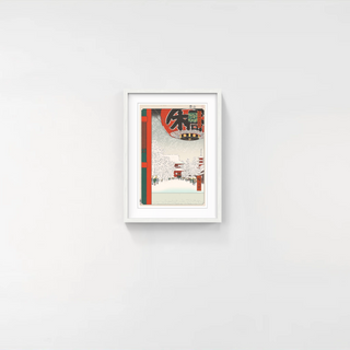 Hiroshige’s 100 Famous Views of Edo: Japonisme Reconsidered—Kinryūzan Temple,Asakusa (Large), 2025-Takashi Murakami-Pinto Gallery