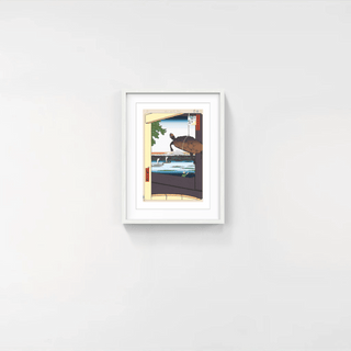 Hiroshige’s 100 Famous Views of Edo: Japonisme Reconsidered—Mannen Bridge,Fukagawa Fukagawa, 2025-Takashi Murakami-Pinto Gallery