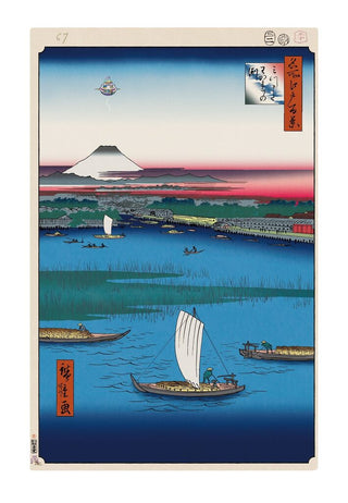 Hiroshige’s 100 Famous Views of Edo: Japonisme Reconsidered—Mitsumata Wakarenofuchi, 2025-Takashi Murakami-Pinto Gallery
