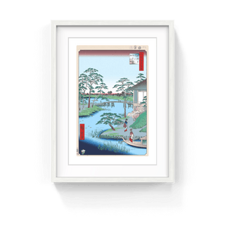 Hiroshige’s 100 Famous Views of Edo: Japonisme Reconsidered—Mokuboji Temple,Uchigawa Inlet, Gozensaihata, 2025-Takashi Murakami-Pinto Gallery