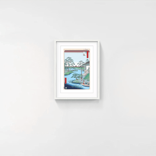 Hiroshige’s 100 Famous Views of Edo: Japonisme Reconsidered—Mokuboji Temple,Uchigawa Inlet, Gozensaihata, 2025-Takashi Murakami-Pinto Gallery