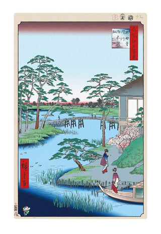 Hiroshige’s 100 Famous Views of Edo: Japonisme Reconsidered—Mokuboji Temple,Uchigawa Inlet, Gozensaihata, 2025-Takashi Murakami-Pinto Gallery