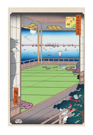 Hiroshige’s 100 Famous Views of Edo: Japonisme Reconsidered—Moon-Viewing Point, 2025-Takashi Murakami-Pinto Gallery