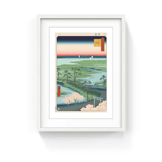 Hiroshige’s 100 Famous Views of Edo: Japonisme Reconsidered—Moto-Hachiman Shrine, Sunamura, 2025-Takashi Murakami-Pinto Gallery