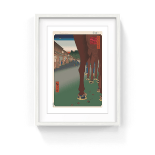 Hiroshige’s 100 Famous Views of Edo: Japonisme Reconsidered—Naitō-Shinjuku,Yotsuya, 2025-Takashi Murakami-Pinto Gallery