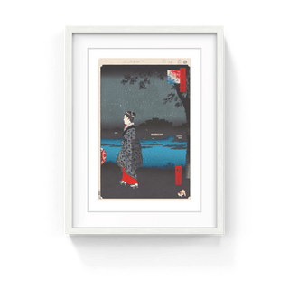 Hiroshige’s 100 Famous Views of Edo: Japonisme Reconsidered—Night View of Matsuchiyama and the San’ya Canal, 2025-Takashi Murakami-Pinto Gallery