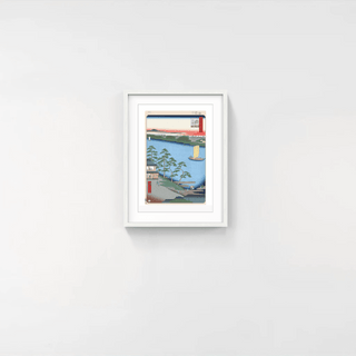 Hiroshige’s 100 Famous Views of Edo: Japonisme Reconsidered—Niijuku River, 2025-Takashi Murakami-Pinto Gallery