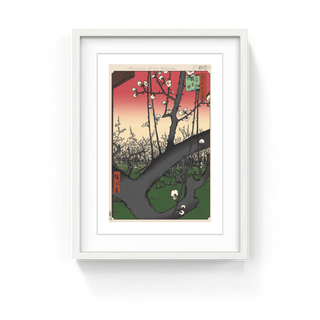 Hiroshige’s 100 Famous Views of Edo: Japonisme Reconsidered—Plum Estate,Kameido, 2025-Takashi Murakami-Pinto Gallery