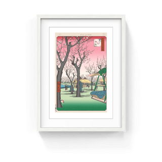 Hiroshige’s 100 Famous Views of Edo: Japonisme Reconsidered—Plum Garden,Kamata, 2025-Takashi Murakami-Pinto Gallery