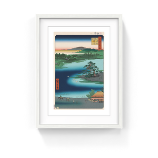Hiroshige’s 100 Famous Views of Edo: Japonisme Reconsidered—Robe-Hanging Pine,Senzoku Pond, 2025-Takashi Murakami-Pinto Gallery