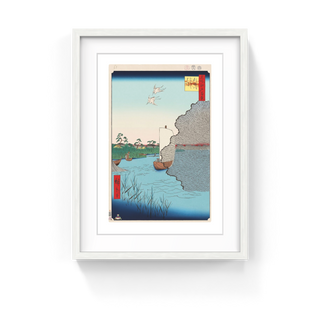 Hiroshige’s 100 Famous Views of Edo: Japonisme Reconsidered—Scattered Pines,Tone River, 2025-Takashi Murakami-Pinto Gallery
