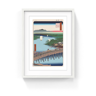 Hiroshige’s 100 Famous Views of Edo: Japonisme Reconsidered—Senju Great Bridge, 2025-Takashi Murakami-Pinto Gallery