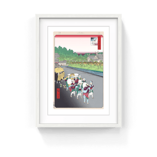 Hiroshige’s 100 Famous Views of Edo: Japonisme Reconsidered—Shiba Shinmei Shrine and Zōjōji Temple, 2025-Takashi Murakami-Pinto Gallery