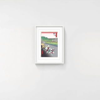 Hiroshige’s 100 Famous Views of Edo: Japonisme Reconsidered—Shiba Shinmei Shrine and Zōjōji Temple, 2025-Takashi Murakami-Pinto Gallery