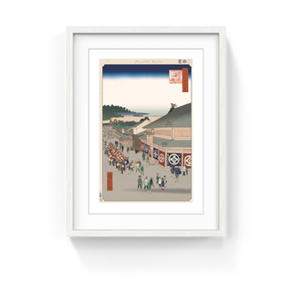 Hiroshige’s 100 Famous Views of Edo: Japonisme Reconsidered—Shitaya Hirokōji, 2025-Takashi Murakami-Pinto Gallery