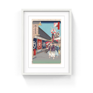 Hiroshige’s 100 Famous Views of Edo: Japonisme Reconsidered—Silk-Goods Lane,Ōdenma-chō, 2025-Takashi Murakami-Pinto Gallery