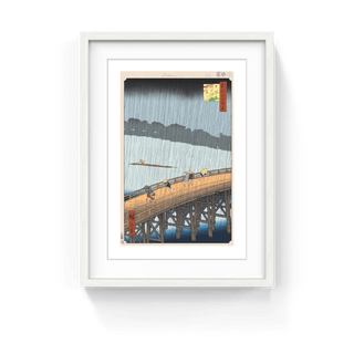 Hiroshige’s 100 Famous Views of Edo: Japonisme Reconsidered—Sudden Shower over Shin-Ōhashi Bridge and Atake, 2025-Takashi Murakami-Pinto Gallery
