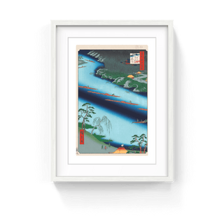 Hiroshige’s 100 Famous Views of Edo: Japonisme Reconsidered—The Kawaguchi Ferry and Zenkōji Temple, 2025-Takashi Murakami-Pinto Gallery