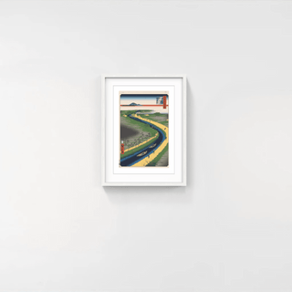 Hiroshige’s 100 Famous Views of Edo: Japonisme Reconsidered—Towboats along the Yotsugi-dōri Canal, 2025-Takashi Murakami-Pinto Gallery