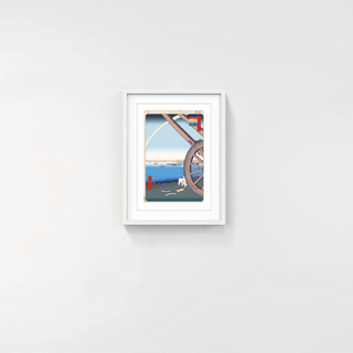 Hiroshige’s 100 Famous Views of Edo: Japonisme Reconsidered—Ushimachi,Takanawa, 2025-Takashi Murakami-Pinto Gallery