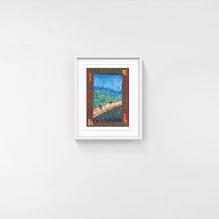 Hiroshige’s 100 Famous Views of Edo: Japonisme Reconsidered—Van Gogh’s Bridge in the Rain (after Hiroshige), 2025-Takashi Murakami-Pinto Gallery