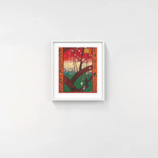 Hiroshige’s 100 Famous Views of Edo: Japonisme Reconsidered—Van Gogh’s Flowering Plum Orchard (after Hiroshige) (Large), 2025-Takashi Murakami-Pinto Gallery