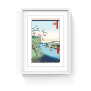 Hiroshige’s 100 Famous Views of Edo: Japonisme Reconsidered—View of Kōnodai and the Tone River, 2025-Takashi Murakami-Pinto Gallery