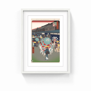 Hiroshige’s 100 Famous Views of Edo: Japonisme Reconsidered—View of Nihonbashi Tōri 1-chōme, 2025-Takashi Murakami-Pinto Gallery