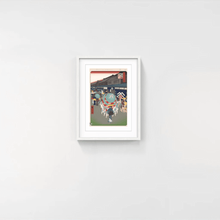 Hiroshige’s 100 Famous Views of Edo: Japonisme Reconsidered—View of Nihonbashi Tōri 1-chōme, 2025-Takashi Murakami-Pinto Gallery