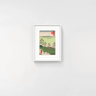 Hiroshige’s 100 Famous Views of Edo: Japonisme Reconsidered—View to the North from Asukayama, 2025-Takashi Murakami-Pinto Gallery