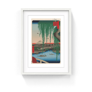 Hiroshige’s 100 Famous Views of Edo: Japonisme Reconsidered—Yatsumi Bridge, 2025-Takashi Murakami-Pinto Gallery