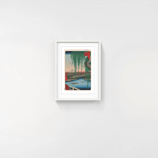 Hiroshige’s 100 Famous Views of Edo: Japonisme Reconsidered—Yatsumi Bridge, 2025-Takashi Murakami-Pinto Gallery