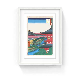Hiroshige’s 100 Famous Views of Edo: Japonisme Reconsidered—Zōjōji Pagoda and Akabane, 2025-Takashi Murakami-Pinto Gallery