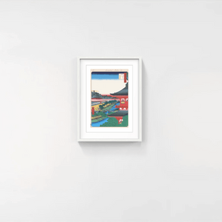 Hiroshige’s 100 Famous Views of Edo: Japonisme Reconsidered—Zōjōji Pagoda and Akabane, 2025-Takashi Murakami-Pinto Gallery