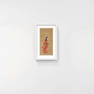Hishikawa Moronobu's "Mikaeri Bijin-zu" A Moment Blessed by Flowers, 2025-Takashi Murakami-Pinto Gallery