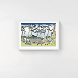 Hodogaya on the Tokaido, After 1830-Katsushika Hokusai-Pinto Gallery