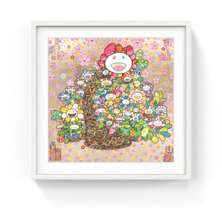 Homage to ‘Basket of Flowers’ by Song Dynasty Artist Li Song, 2025-Takashi Murakami-Pinto Gallery